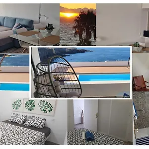 En Primera Línea De Mar Y Piscina - Azur - El Ancla - - Costa Adeje Apartamento